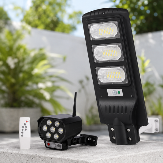 Pack Solaire 300W + Caméra Factice Offerte