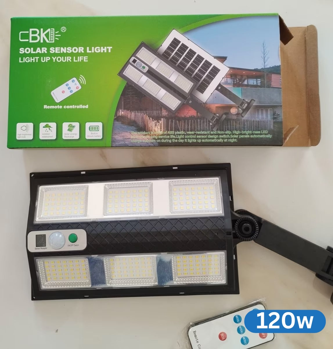 Lampe Solaire LED 120W