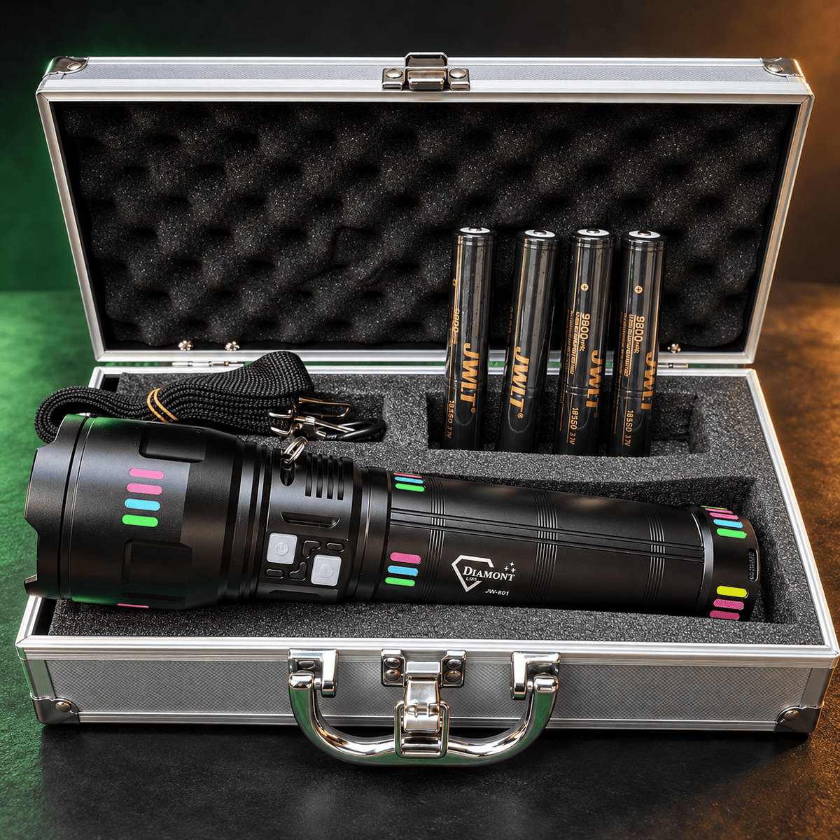 Torche LED Ultra Puissante DIAMONT 1000W